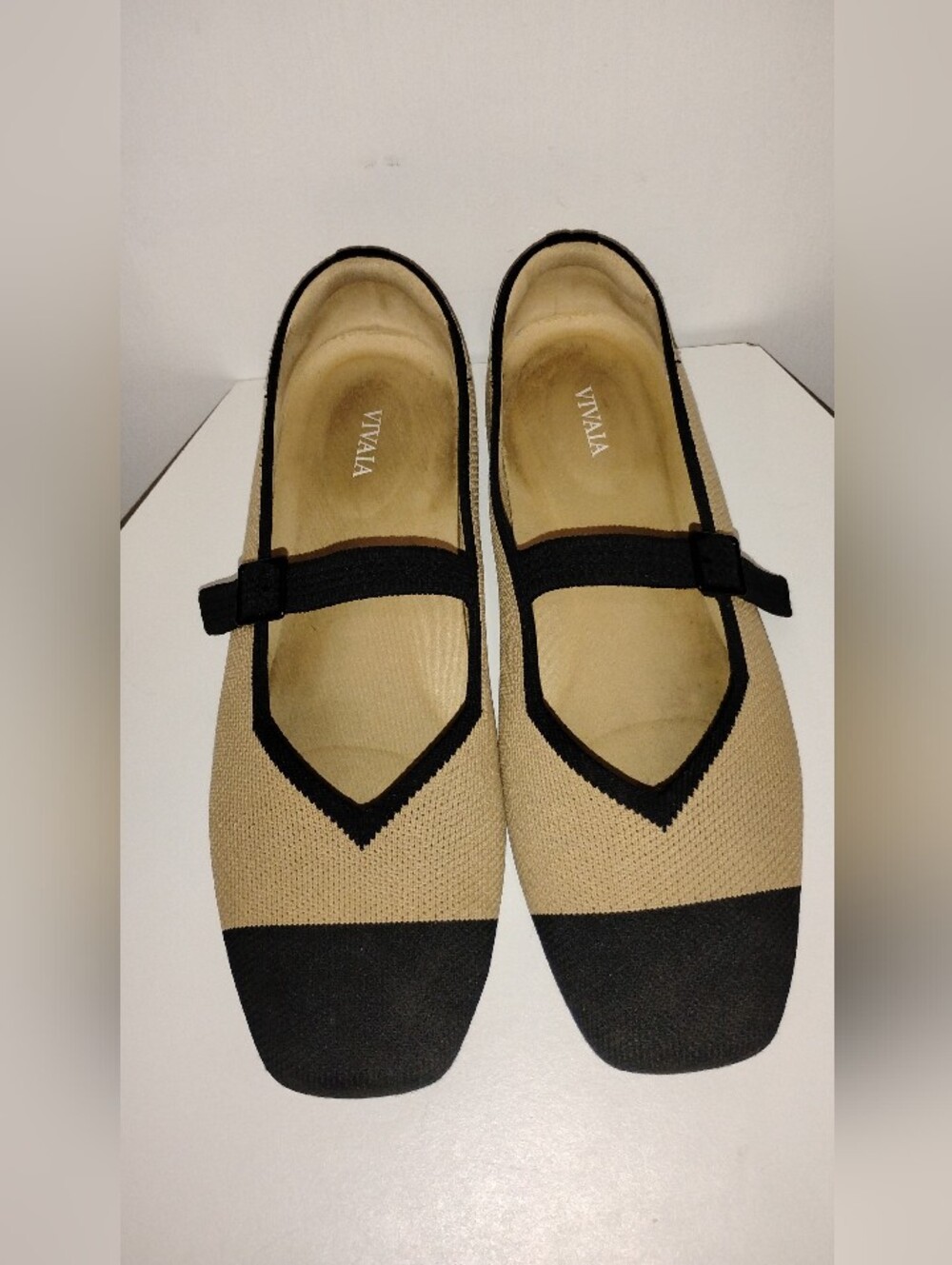 VIVAIA TWO TONE MARY JANES
